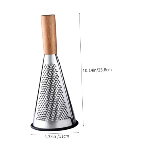 Rallador cónico de acero inoxidable con mango Amosfun miniatura 2