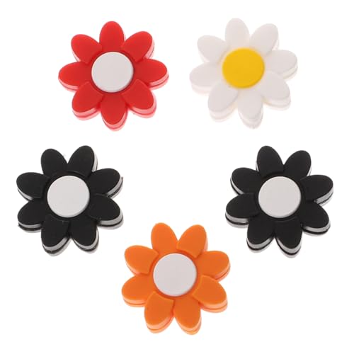 Milisten 5piezas Amortiguadores para Raquetas De Tenis Amortiguador Forma De Pétalo Accesorio para Raquetas para Deportes como Tenis