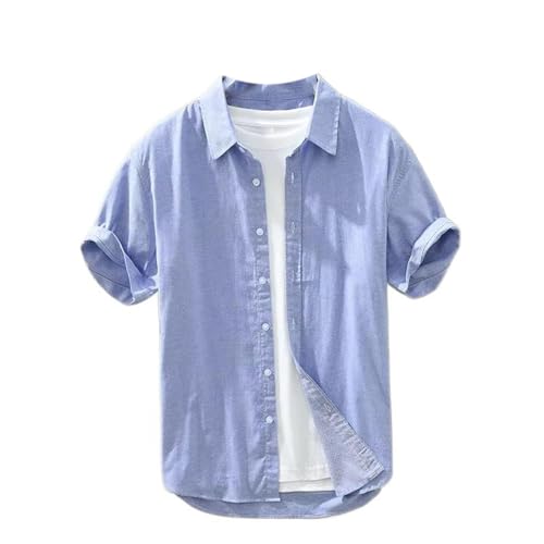 Chemise homme légère finie la chaleur avec ce col rabattu été