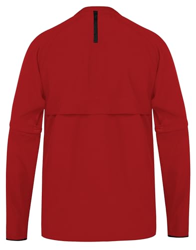 Baseball Full Sleeve Jacket for Men's | Adult Batting Cage Jacket with Quarter-Zip Front for Baseball Softball2