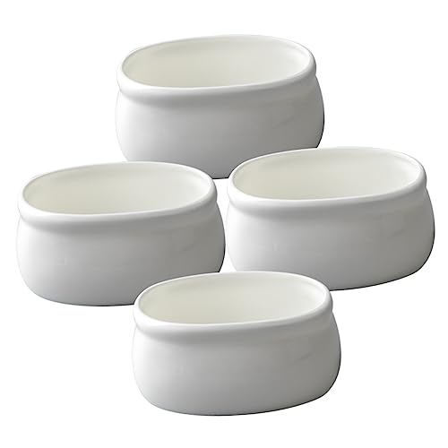 Cabilock 4pcs Ceramic Sugar Packet Holder Modern Tea Bag Organizer for Coffee Bar Elegant Design Space Saving Storage for Sweeteners Tea Bags and Items