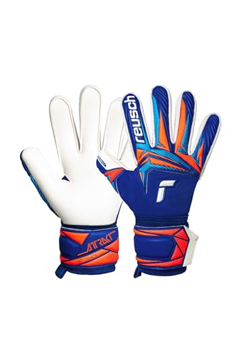 Reusch Guantes de portero para hombre y adulto | agarre fuerte, agarre seguro, comodidad y control | transpirable y resistente | para entrenamiento y juego | césped y césped artificial | tamaño 7 – 11