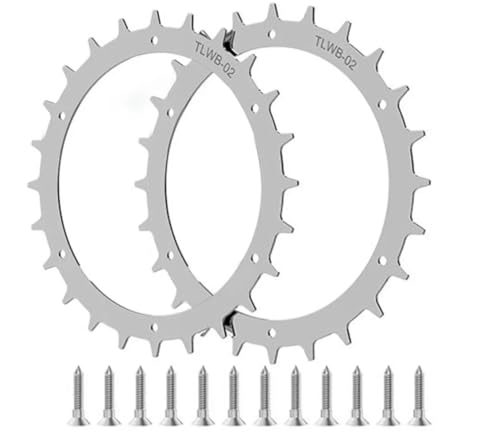 LAVAS Rasenmäher-Traktionsrad, Mähen, 170 mm, Traktionsrad, Hilfsräder, rutschfeste Nägel for Bosch Indego XS 300 400 350 M700