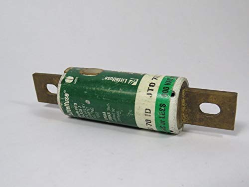 LITTELFUSE JTD-70-ID Fuse, 600 VAC, Current LIMITING, POWR-PRO, W/Indicator, 70 AMP, TIME DELAY