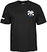 Powell Peralta Rat Bones T-Shirt, Black, Large