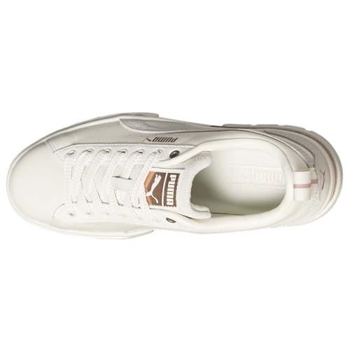 PUMA Womens Mayze Wave Platform Sneakers Shoes Casual - White - Size 10 M4