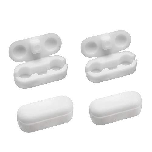 APUXON 20 Pack Replacement Vertical Roman Roller Blind Ball Chain Cord Connector Clips