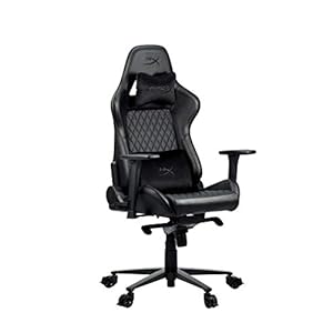 HyperX JET BLACK Gaming Chair – Gaming stoel met 3D armleuning, multifunctioneel kantelmechanisme, zwart