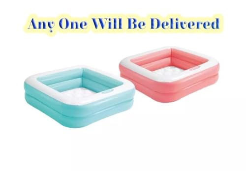 Image of New 3 ft Portable Inflatable and Foldable Swimming Pool Bath Tub Water Pool for Kids and Adults Outdoor Indoor (Multicolor)