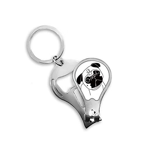 Chien noir coupe-ongles de pieds pour couper facilement les ongles durs sans effort