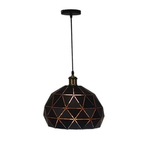 Plafonnier lustre suspension E27 géométrique pour salon salle à manger et café