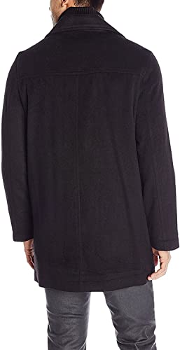 Image of Nautica Men's Wool Blend Peacoat - Double-Breasted Winter Coat, Regular, Big & Tall Sizes