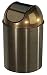 Umbra Mezzo Swing-Top Waste Can, 2.5-Gallon (10 L), Bronze