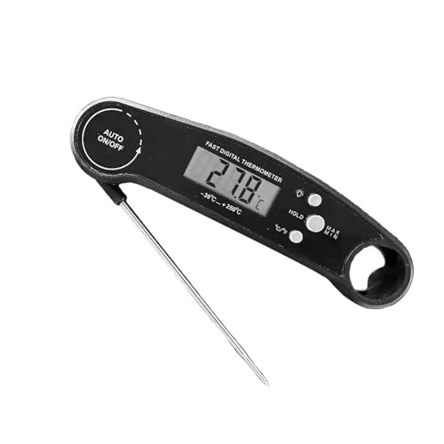Greenfields Digital Meat Thermometers for Kitchen, IP65 Waterproo...