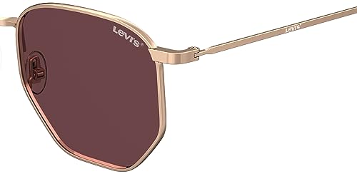 Image of Levi's Men Hexagonal Non-Polarized Sunglasses