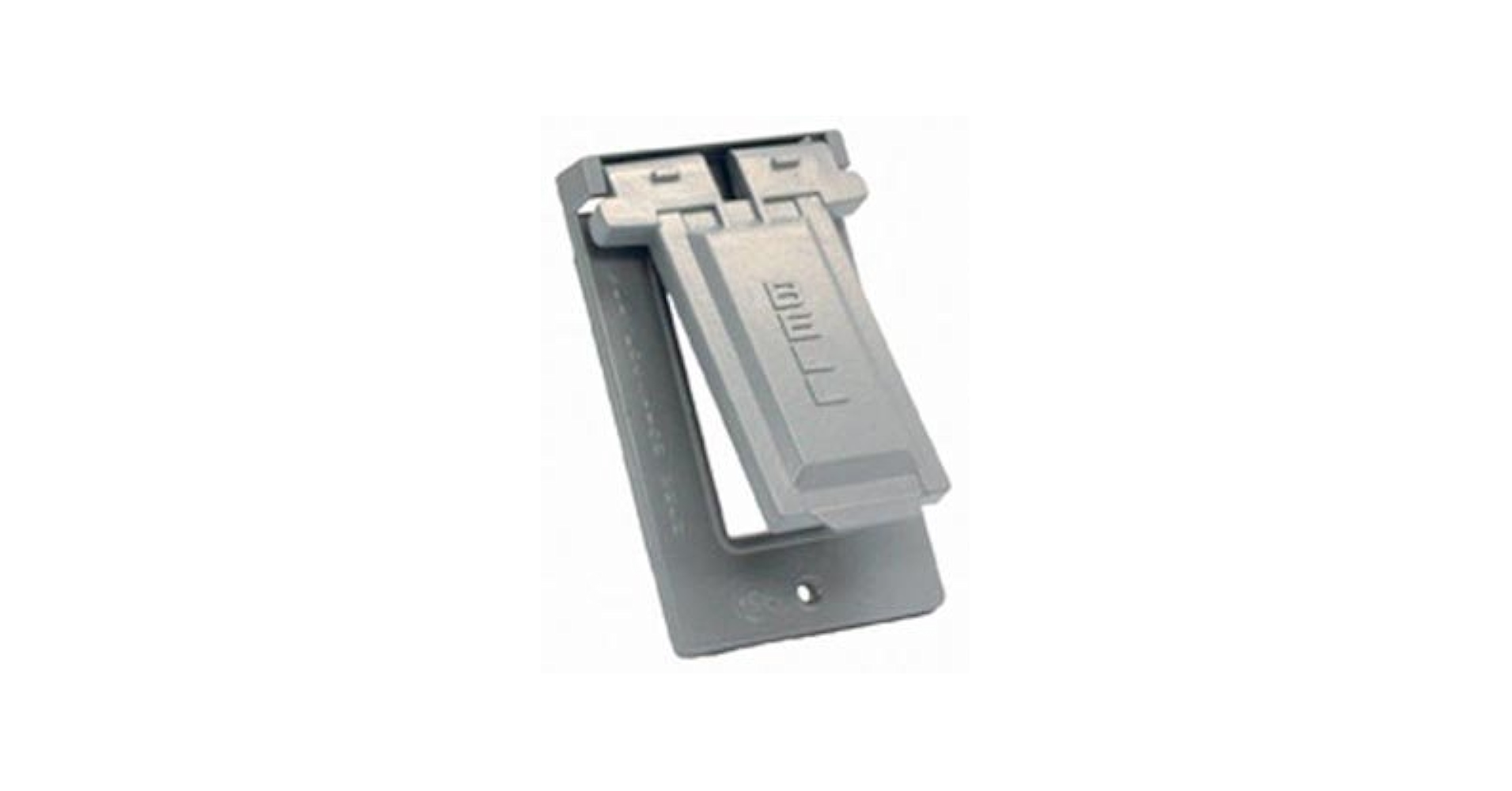 Hubbell-Raco 5103-0 Weatherproof Cover, 1-Gang, Vertical
