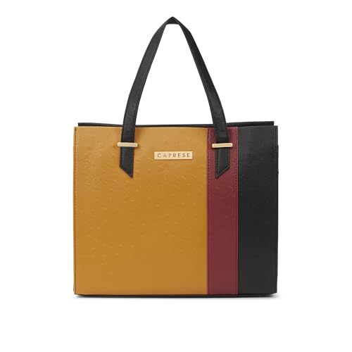 Image of Caprese Birdy Medium Satchel Bag for Women with Multiple Compartments, Adjustable & Detachable Strap | Versatile Shoulder, Crossbody & Handheld Bag for Work, Travel, and Everyday Use