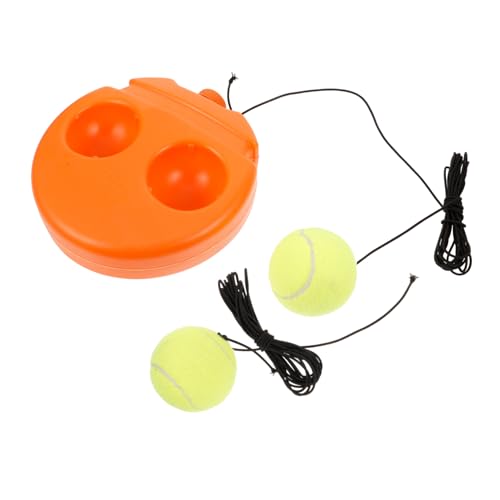 VICASKY 1 Set Tennis Training Tool Beginner Training Base with Balls Swing Rhythm and Speed Durable Design for Daily Practice for Athletes and Outdoor Use