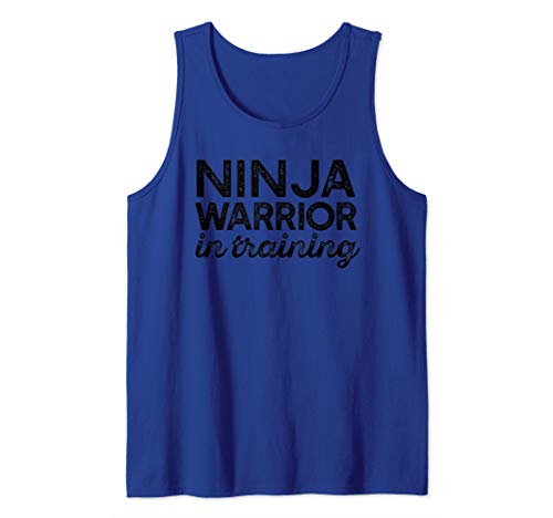 NINJA WARRIOR IN TRAINING Parkour Meme Geschenkidee Athlet Tank Top