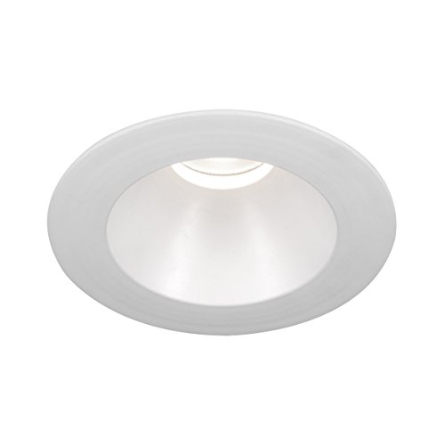 One-Day Sale: Up to 80% Off WAC Lighting R3BRDP-N930-WT Oculux 3.5" LED Round Open Reflector Dead Front Narrow 3000K Trim Engine, White