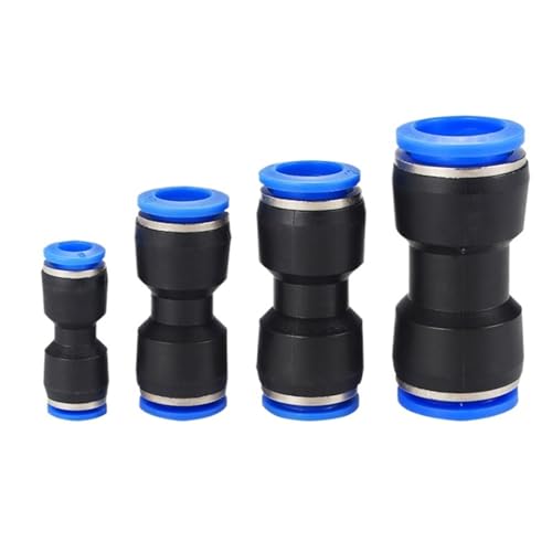 Accesorios neumáticos de 12mm PU12 para unión de manguera de agua y mangueras neumáticas 6