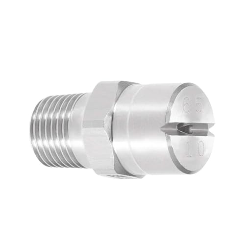 Boquilla de abanico de acero inoxidable 304 con conexión de 1/8 para alta durabilidad 2