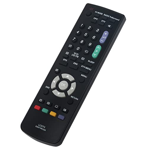 GA574WJSA Replacement Remote Control Fit for Sharp LCD COLOUR TELEVISION LC-42WD1RU LC-32WD1E LC-32WT1E LC-32WD1S LC-37WD1E LC-42WD1E LC-37WT1E LC-42WT1E LC-37WD1S LC-42WD1S - Image 2