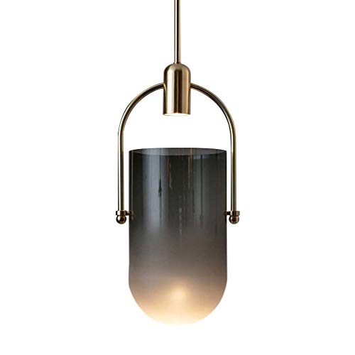 Suspension en verre à LED luminaire de plafond moderne pour salon