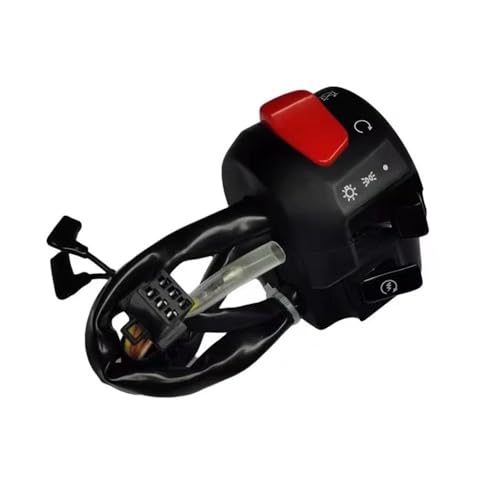Interrupteur de guidon moto avec bouton de démarrage et contrôle phare