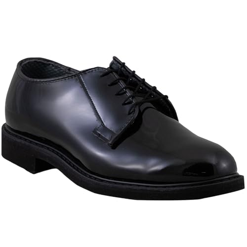 Image of Altama Men's Mil-Spec Oxford Shoes - Gloss Military Dress Oxfords with Moisture-Wicking Lining & Slip-Resistant Outsole