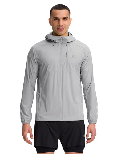 Pioneer Camp Men's UPF 100+ Sun Protection Hoodie Jacket Full Zip Long Sleeve Sun Shirts Lightweight...