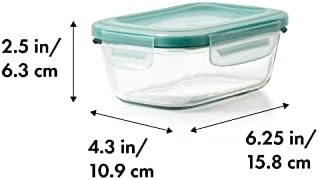 OXO Good Grips 378 ml Smart Seal Glass Rectangle Container