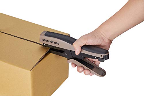 Spec Ops Tools Heavy Duty 45 Sheet Plier Stapler, Comfort Grip, 3% Donated To Veterans #TOP3