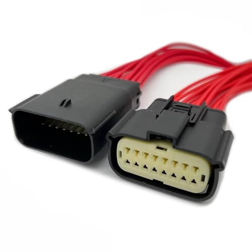 Conectores de cable eléctrico 16P para sustitución de arnés en salpicadero 4