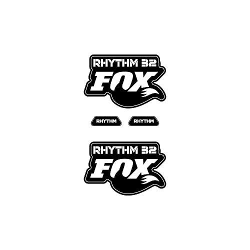 Adesivi compatibili con forcella bici Fox Rhythm