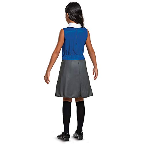 Image of Harry Potter Dress, Official Hogwarts Wizarding World Costume Outfit, Classic Kids Size Dress with Collar and Tie