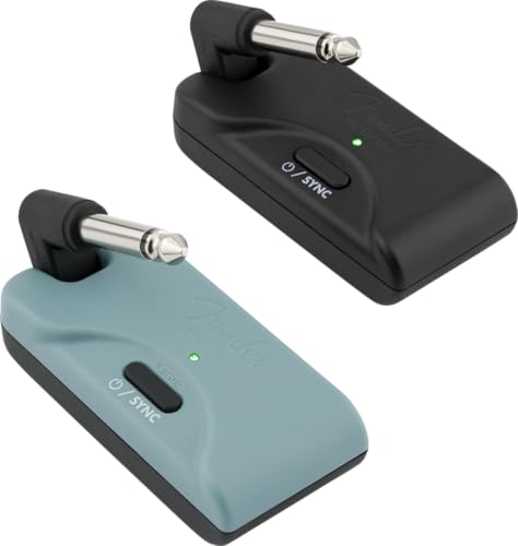 Image of Fender Telepath Wireless Guitar System Multi-Instrument Compatible Ice Blue | 70-ft range, 4ms low latency, multi-instrument compatible, plug-and-play, rechargeable, live performance ready
