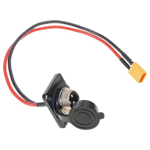 3Pin 充電プラグポート電動スクーター電源入力ポート電気保護を強化充電ソケット耐久性のある電動スクーターアクセサリー