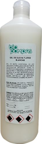 Gel De Ducha Ecologico Biodegradable (Flores blancas, 1 Kg)