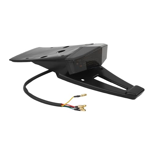 Luz de matrícula LED de 12V para evitar multas y mejorar el freno en moto de cross