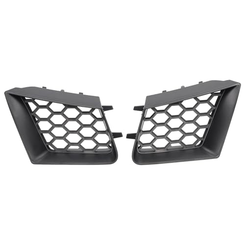 Rejilla de salida de aire delantera para Seat Ibiza 2002-2009 negra mate