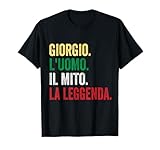 maglia personalizzata uomo nome Giorgio