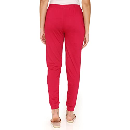 Image of Zivame Tom & Jerry Knit Cotton Pyjama - Cerise