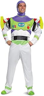 Disney mens Disguise Toy Story Buzz Lightyear Deluxe Adult Sized Costumes, As Shown, XXL 50-52 US