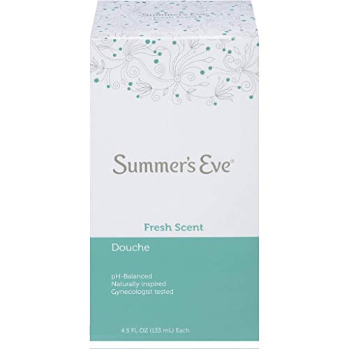 (Pack of 9 Bottles) Summer's Eve Fresh Scent Douche Vinegar & Water, Feminine Wash, 4.5oz Bottles. PH Balanced, Naturally Inspired, & Gynecologist Tested (Pack of 9 Bottles, 4.5oz Each Bottle)