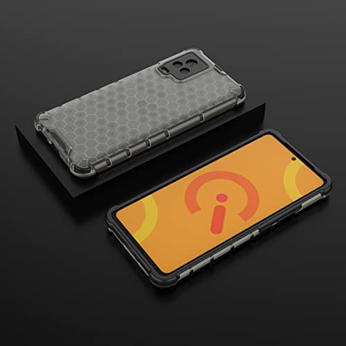 Image of Glasgow Back Case Cover Compatible with [ IQOO 7 Legend 5G ] (Stylish Design) - Black