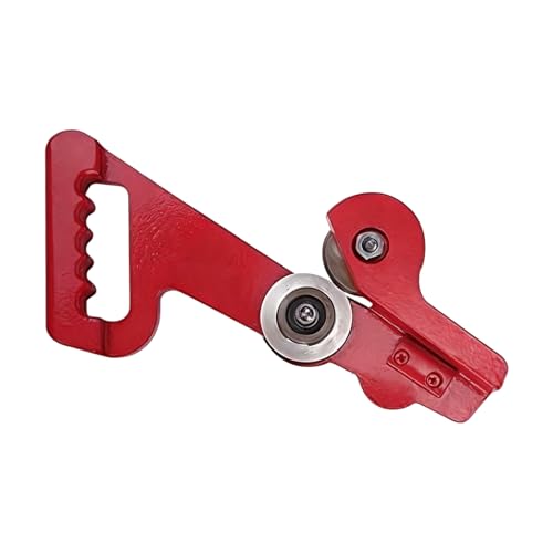 Cisailles à Tôle,Outil Robuste à Traction Manuelle à Double Roue pour Usage Intensif - Outil de Coupe Réglable pour Toit Métallique | Pour Tôle Acier Aluminium Étain Carton et Conduit