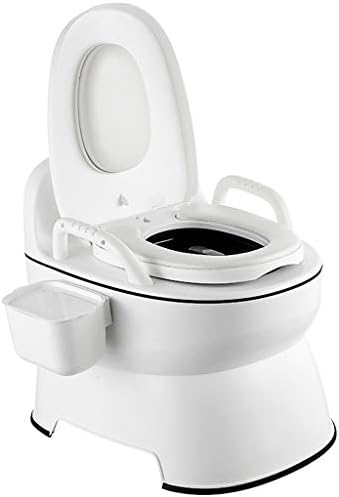Commode seat Portable Thick Toilet Elderly Pregnant Women Removable Urine Bucket Home Toilet Chair Plastic,for Elderly Patients Disability People Toilets