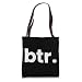 BTR Baton Rouge Louisiana Airport Code List BTR Tote Bag