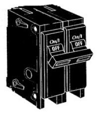 Cutler Hammer, 30 AMP Double Pole Breaker